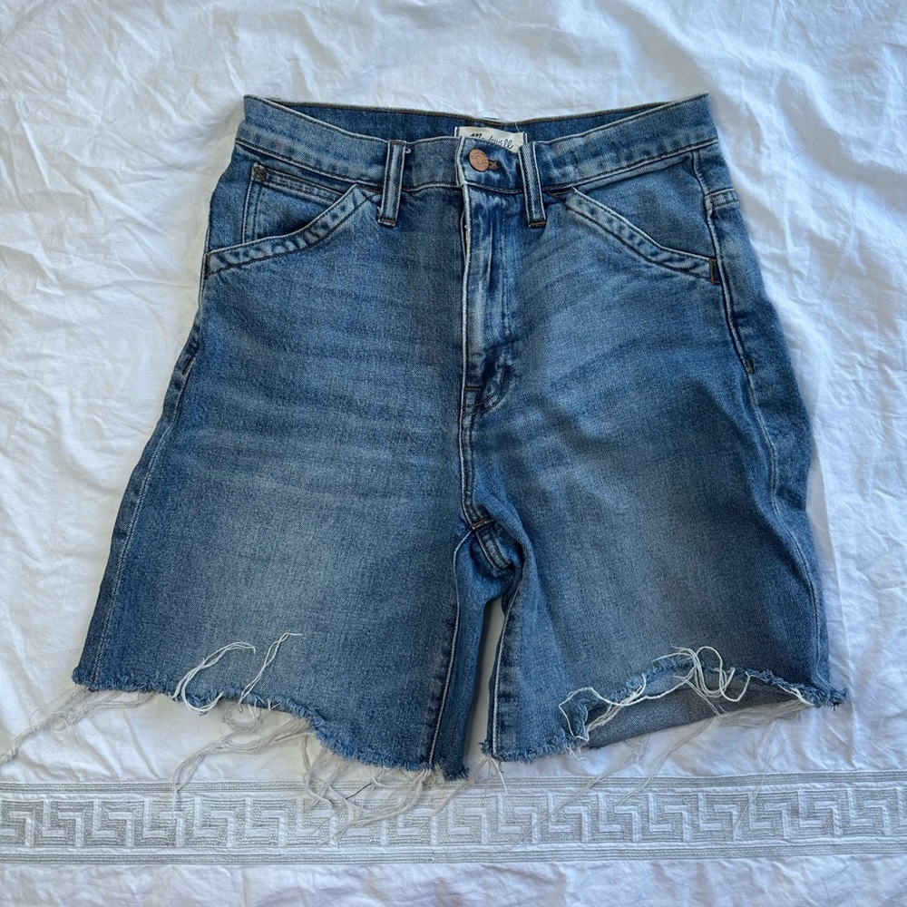 Madewell Wide-Leg Crop Shorts in Size 27